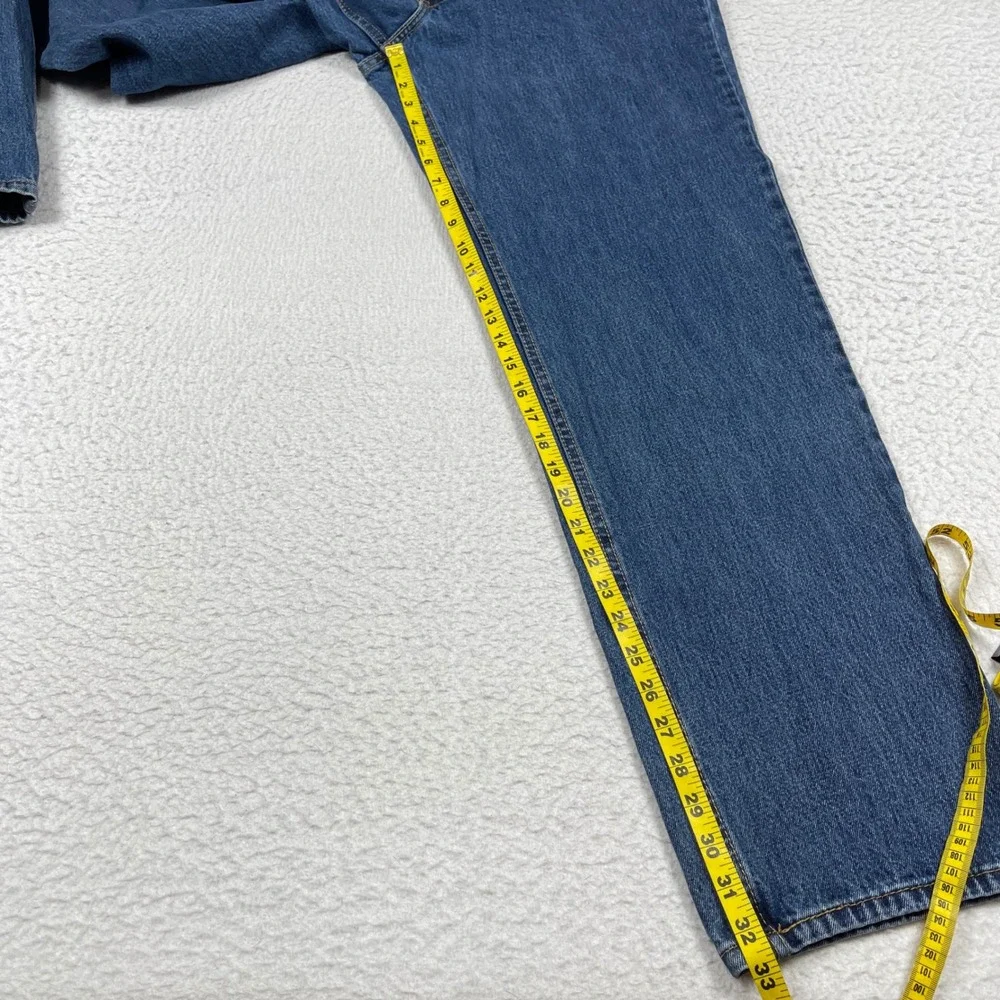 Levis 550 Relaxed Fit Jeans Mens 38x34 Blue Tapered Leg Denim 00550-4886 Classic